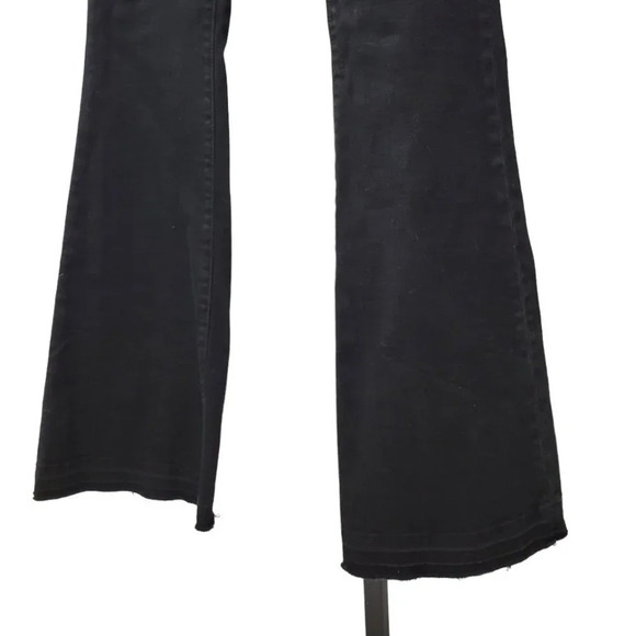 Current/Elliott The Low Bell 1970's / Y2K Style Black Jeans - Picture 3 of 9